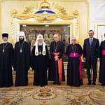 Встреча кардинала Дзуппи с Патриархом Кириллом