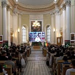 «Вы собрались, чтобы быть единой Церковью». Телемост российской молодёжи с Папой Франциском